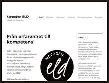 Tablet Screenshot of eldkompetens.se